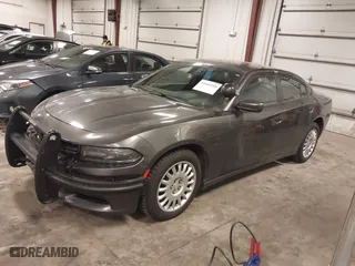2019 Dodge Charger Police with VIN 2C3CDXKT5KH622744, listed as a IAAI auction lot 41645199 with NaN miles. Bid and sale history available at carsss.com. Image 18.