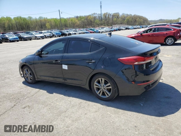 2018 Hyundai Elantra SEL with VIN 5NPD84LF8JH272186, listed as a Copart auction lot 53278855 with 106,941 mi miles and Salvage Title. Bid and sale history available at DreamBid. Image 2.