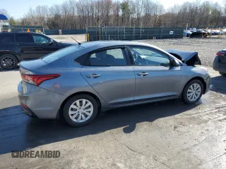 2019 Hyundai Accent SE with VIN 3KPC24A34KE065046, listed as a Copart auction lot 53616535 with 53,560 mi miles and Salvage Title. Bid and sale history available at carsss.com. Image 3.