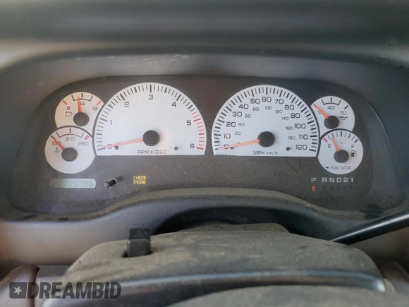 1998 Dodge Dakota SLT z VIN 1B7FL26XXWS656706, wystawiony jako Copart lot #75295904 z przebiegiem 89 796 mil mil oraz Szkoda całkowita • Salvage title. Historia ofert i sprzedaży dostępna na DreamBid. Obrazek 9.