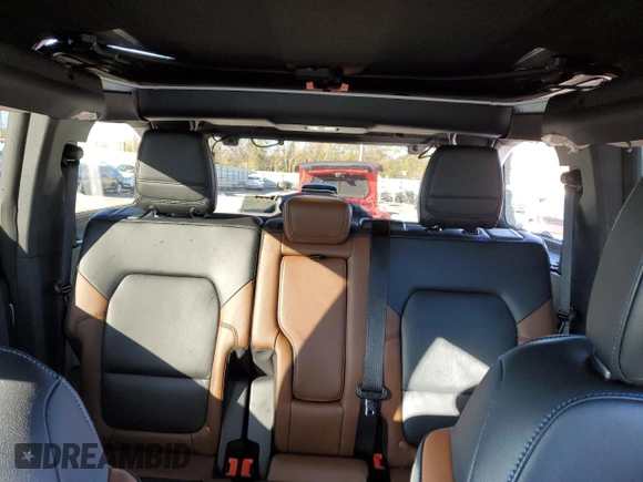 2024 Ford Bronco Outer Banks with VIN 1FMDE8BH5RLB09775, listed as a Copart auction lot 81419964 with 633 mi miles and Salvage Title. Bid and sale history available at DreamBid. Image 10.