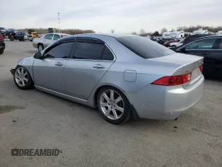 2004 Acura TSX w/Navigation with VIN JH4CL96914C045076, listed as a Copart auction lot 45740905 with 119,878 mi miles and Salvage Title. Bid and sale history available at carsss.com. Image 2.