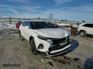 2021 Chevrolet Blazer LT with VIN 3GNKBCRS7MS545868, listed as a Copart auction lot 89017945 with 35,223 mi miles and Salvage Title. Bid and sale history available at carsss.com. Image 12.