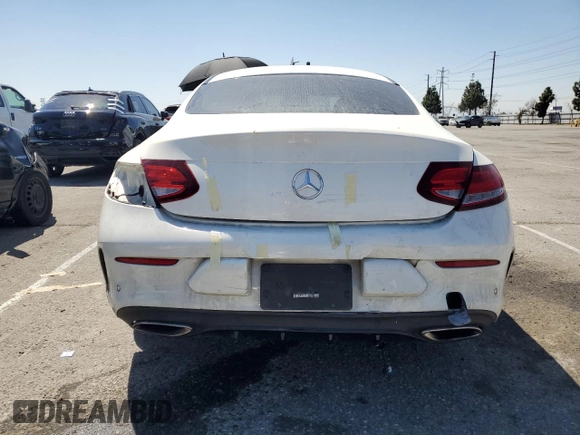 2017 Mercedes-Benz C 300 with VIN WDDWJ4JB1HF378289, listed as a Copart auction lot 52570555 with 106,355 mi miles and Salvage Title. Bid and sale history available at carsss.com. Image 6.