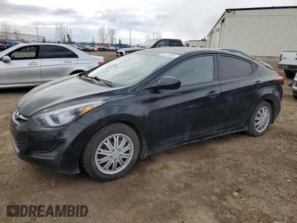2015 Hyundai Elantra SE with VIN 5NPDH4AE6FH632105, listed as a Copart auction lot 50212505 with 345,478 mi miles and Salvage Title. Bid and sale history available at DreamBid. Image 1.
