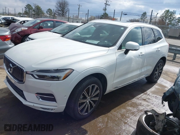 2020 Volvo XC60 Inscription z VIN YV4102DL2L1429091, wystawiony jako IAAI lot #41608817 z przebiegiem Nie podano mil oraz . Historia ofert i sprzedaży dostępna na DreamBid. Obrazek 2.