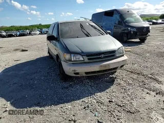 1999 Toyota Sienna CE with VIN 4T3ZF19CXXU159400, listed as a Copart auction lot 72435024 with 281,279 mi miles and Salvage Title. Bid and sale history available at carsss.com. Image 12.