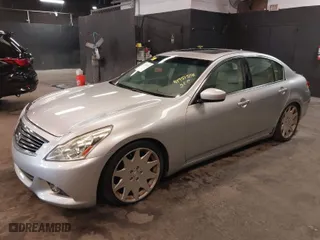 2012 Infiniti G37 Sedan Journey with VIN JN1CV6AP0CM936794, listed as a IAAI auction lot 41951558 with 71,812 mi miles. Bid and sale history available at carsss.com. Image 2.