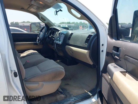 2010 Toyota Tundra SR with VIN 5TFTY5F19AX006696, listed as a IAAI auction lot 42379570 with 332,246 mi miles and . Bid and sale history available at DreamBid. Image 5.