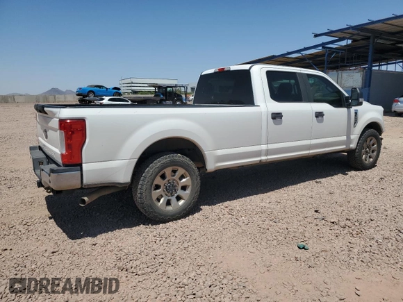 2019 Ford F-250 XL with VIN 1FT7W2A65KEE58053, listed as a Copart auction lot 57067615 with 96,407 mi miles and Salvage title. Bid and sale history available at DreamBid. Image 3.