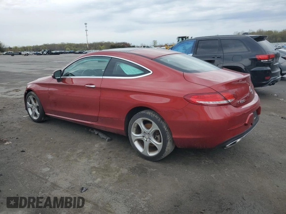 2017 Mercedes-Benz C 300 z VIN WDDWJ4KBXHF328960, wystawiony jako Copart lot #52862365 z przebiegiem 50 904 mil mil oraz Szkoda całkowita • Salvage title. Historia ofert i sprzedaży dostępna na DreamBid. Obrazek 2.