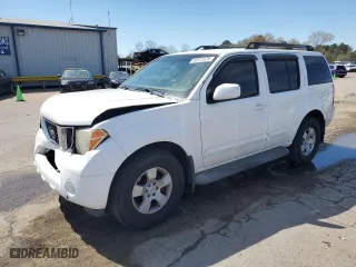 2006 Nissan Pathfinder SE with VIN 5N1AR18U26C683880, listed as a Copart auction lot 50251575 with 201,321 mi miles and Salvage Title. Bid and sale history available at carsss.com. Image 1.