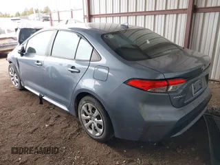 2020 Toyota Corolla LE with VIN 5YFEPRAEXLP062497, listed as a IAAI auction lot 41735577 with 1 mi miles. Bid and sale history available at carsss.com. Image 3.