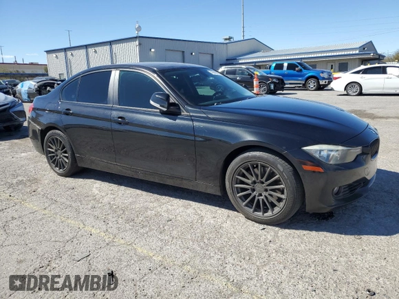 2014 BMW 3 Series 328i with VIN WBA3C1C59EK107963, listed as a Copart auction lot 49668095 with 135,768 mi miles and Salvage title. Bid and sale history available at DreamBid. Image 4.