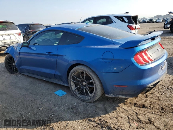 2019 Ford Mustang GT with VIN 1FA6P8CF6K5153899, listed as a Copart auction lot 47119425 with 78,799 mi miles and Salvage title. Bid and sale history available at DreamBid. Image 2.