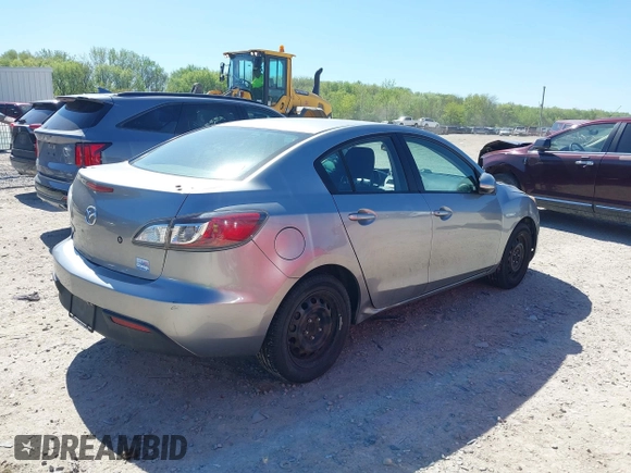 2011 Mazda Mazda3 i Sport with VIN JM1BL1UF4B1903446, listed as a IAAI auction lot 42139591 with 142,150 mi miles. Bid and sale history available at carsss.com. Image 4.