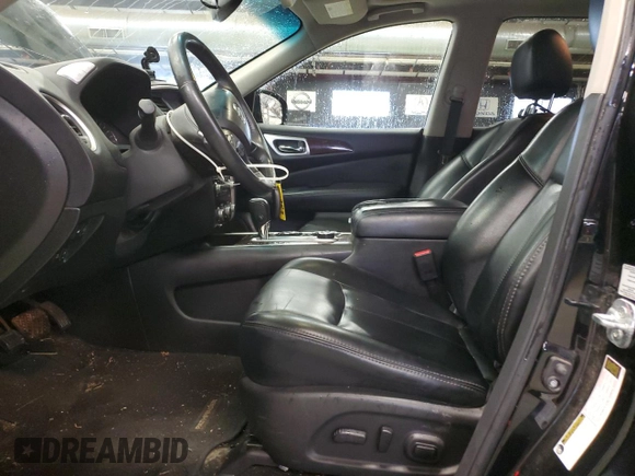 2016 Nissan Pathfinder SV with VIN 5N1AR2MM2GC615592, listed as a Copart auction lot 52010485 with 178,305 mi miles and Salvage Title. Bid and sale history available at carsss.com. Image 7.