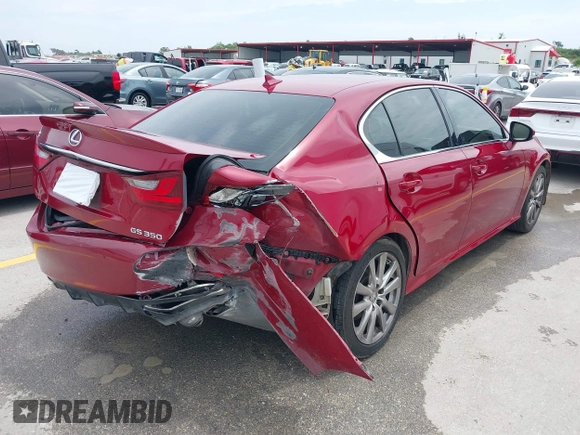 2014 Lexus GS 350 with VIN JTHBE1BL5E5043040, listed as a IAAI auction lot 42407759 with 177,477 mi miles and . Bid and sale history available at DreamBid. Image 4.