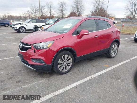 2018 Buick Encore Preferred with VIN KL4CJASB3JB663691, listed as a IAAI auction lot 40975581 with 136,624 mi miles and . Bid and sale history available at DreamBid. Image 18.