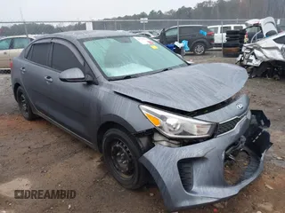 2019 Kia Rio S with VIN 3KPA24AB4KE177733, listed as a IAAI auction lot 41798578 with 75,671 mi miles. Bid and sale history available at carsss.com. Image 1.