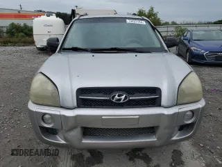 2007 Hyundai Tucson GLS with VIN KM8JM12B07U615613, listed as a Copart auction lot 73453164 with 245,162 mi miles and Salvage Title. Bid and sale history available at carsss.com. Image 5.