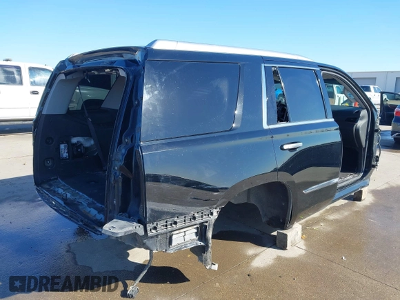 2015 Cadillac Escalade Premium z VIN 1GYS3NKJ5FR655370, wystawiony jako IAAI lot #41764570 z przebiegiem Nie podano mil oraz . Historia ofert i sprzedaży dostępna na DreamBid. Obrazek 4.