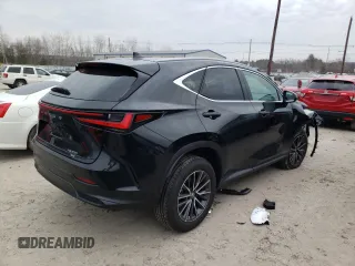 2022 Lexus NX with VIN 2T2AGCEZ5NC012338, listed as a Copart auction lot 72623402 with 1,385 mi miles. Bid and sale history available at carsss.com. Image 3.