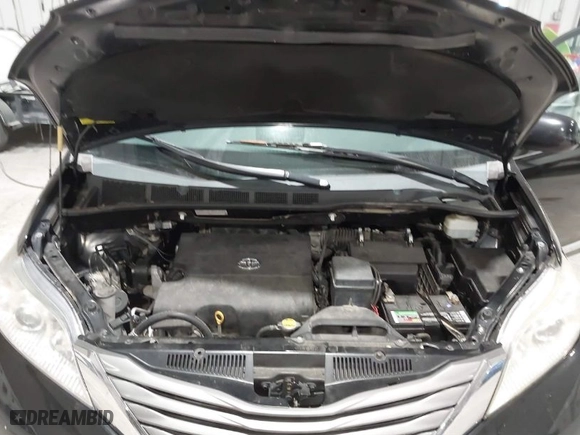 2012 Toyota Sienna XLE AAS with VIN 5TDYK3DC1CS234894, listed as a IAAI auction lot 41201751 with 108,464 mi miles. Bid and sale history available at carsss.com. Image 10.