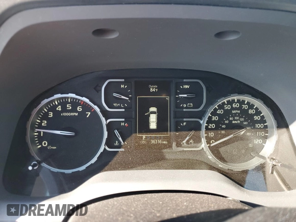 2021 Toyota Tundra 2WD SR5 with VIN 5TFEY5F17MX283442, listed as a Copart auction lot 72712654 with 36,316 mi miles and Salvage Title. Bid and sale history available at carsss.com. Image 9.