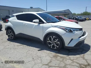 2018 Toyota C-HR XLE with VIN NMTKHMBX5JR042017, listed as a Copart auction lot 57630085 with 36,614 mi miles and Salvage title. Bid and sale history available at DreamBid. Image 4.