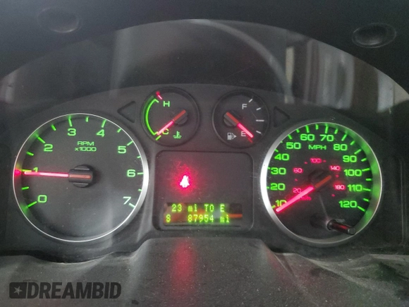 2007 Ford Five Hundred SEL with VIN 1FAHP24137G124283, listed as a Copart auction lot 67538064 with 87,954 mi miles and Salvage Title. Bid and sale history available at carsss.com. Image 9.