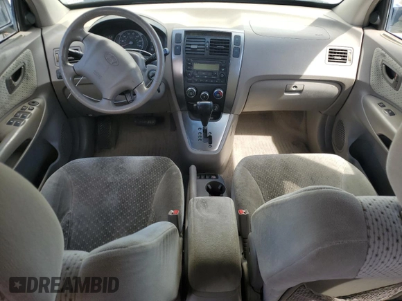 2005 Hyundai Tucson GLS with VIN KM8JN12DX5U066451, listed as a Copart auction lot 72607604 with 194,965 mi miles and Salvage Title. Bid and sale history available at carsss.com. Image 8.