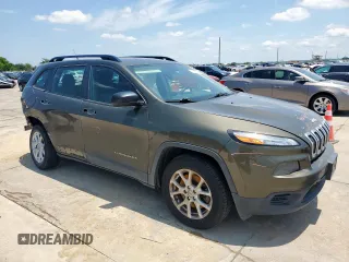 2015 Jeep Cherokee Sport with VIN 1C4PJLAB5FW684191, listed as a Copart auction lot 64256405 with 159,289 mi miles and Salvage title. Bid and sale history available at DreamBid. Image 4.