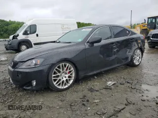 2007 Lexus IS 250 with VIN JTHBK262872039083, listed as a Copart auction lot 57882035 with 191,011 mi miles and Salvage title. Bid and sale history available at DreamBid. Image 1.