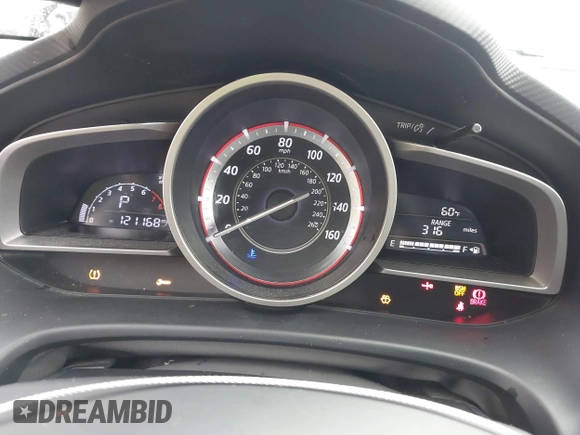2014 Mazda 3 i Touring with VIN JM1BM1L73E1172987, listed as a IAAI auction lot 42111043 with 121,168 mi miles and . Bid and sale history available at DreamBid. Image 7.