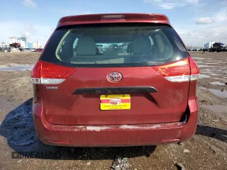 2012 Toyota Sienna with VIN 5TDZK3DC2CS258111, listed as a Copart auction lot 49715235 with 189,536 mi miles and Salvage Title. Bid and sale history available at carsss.com. Image 6.