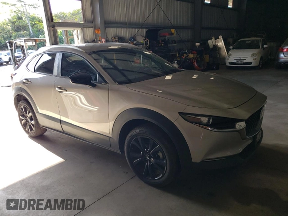 2024 Mazda CX-30 S Select Sport with VIN 3MVDMBBM3RM650693, listed as a Copart auction lot 53003225 with 23,471 mi miles and Clean title. Bid and sale history available at DreamBid. Image 4.
