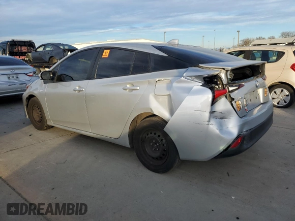 2022 Toyota Prius L Eco z VIN JTDKAMFU0N3161381, wystawiony jako Copart lot #41439605 z przebiegiem 172 864 mil mil oraz Szkoda całkowita • Salvage title. Historia ofert i sprzedaży dostępna na DreamBid. Obrazek 2.