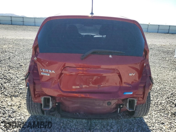 2015 Nissan Note S Plus with VIN 3N1CE2CP1FL371993, listed as a Copart auction lot 57518865 with 72,885 mi miles and Salvage title. Bid and sale history available at DreamBid. Image 6.