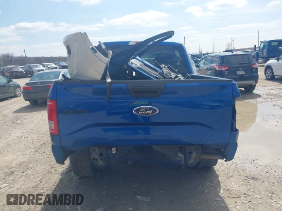 2017 Ford F-150 XL with VIN 1FTEW1EP2HFB87914, listed as a IAAI auction lot 41930611 with 100,281 mi miles. Bid and sale history available at carsss.com. Image 17.