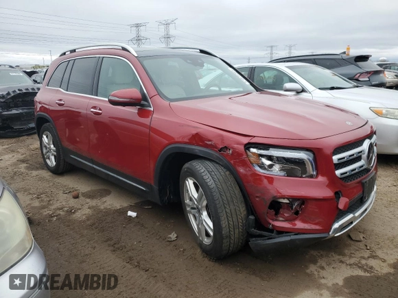 2020 Mercedes-Benz GLB 250 z VIN W1N4M4HB6LW029189, wystawiony jako Copart lot #51075265 z przebiegiem 38 661 mil mil oraz Szkoda całkowita • Salvage title. Historia ofert i sprzedaży dostępna na DreamBid. Obrazek 4.