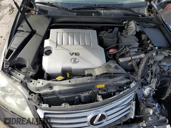 2011 Lexus ES with VIN JTHBK1EG2B2467537, listed as a Copart auction lot 46678245 with Not Provided miles and Salvage Title. Bid and sale history available at carsss.com. Image 12.