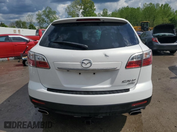 2012 Mazda CX-9 Grand Touring z VIN JM3TB3DA9C0368376, wystawiony jako Copart lot #53994825 z przebiegiem 189 756 mil mil oraz Szkoda całkowita • Salvage title. Historia ofert i sprzedaży dostępna na DreamBid. Obrazek 6.