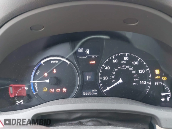 2013 Lexus RX 450h with VIN JTJBC1BA0D2440528, listed as a IAAI auction lot 41591177 with 156,869 mi miles and . Bid and sale history available at DreamBid. Image 7.
