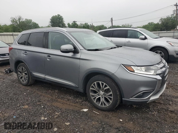 2017 Mitsubishi Outlander SE with VIN JA4AZ3A36HZ049029, listed as a Copart auction lot 57255725 with 89,275 mi miles and Salvage title. Bid and sale history available at DreamBid. Image 4.