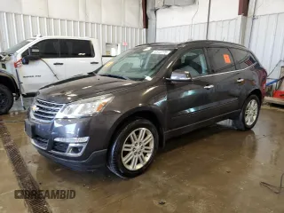 2015 Chevrolet Traverse LT with VIN 1GNKRGKD1FJ341084, listed as a Copart auction lot 65527215 with 91,992 mi miles and Clean title. Bid and sale history available at DreamBid. Image 1.