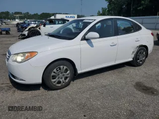 2010 Hyundai Elantra GLS with VIN KMHDU4ADXAU936664, listed as a Copart auction lot 62475315 with 107,958 mi miles and Salvage title. Bid and sale history available at DreamBid. Image 1.