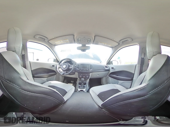 2017 Jeep Compass Latitude with VIN 3C4NJCBB0HT611440, listed as a Copart auction lot 57401485 with 128,319 mi miles and Salvage title. Bid and sale history available at DreamBid. Image 15.