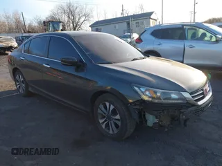 2013 Honda Accord LX z VIN 1HGCR2F36DA143598, wystawiony jako IAAI lot #41764732 z przebiegiem 260 398 mil mil oraz . Historia ofert i sprzedaży dostępna na DreamBid. Obrazek 1.