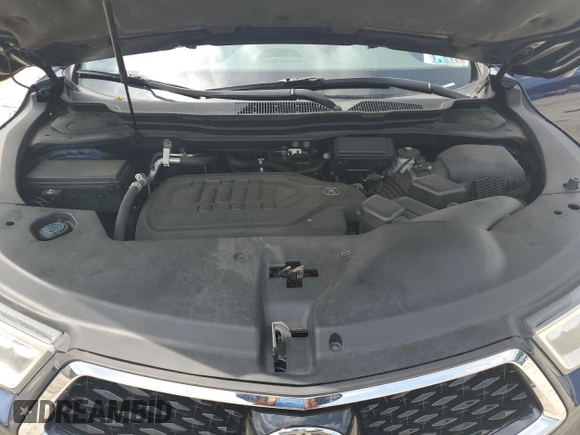 2017 Acura MDX Technology with VIN 5FRYD4H52HB021510, listed as a Copart auction lot 64566505 with 74,695 mi miles and Salvage title. Bid and sale history available at DreamBid. Image 12.